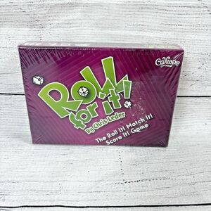 Roll For It! Purple Edition Dice Card Game Chris Leder 2022 Calliope Game Sealed
